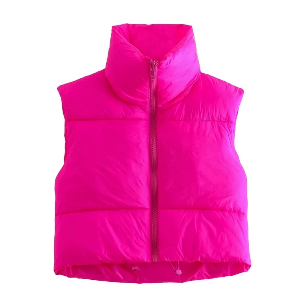 Pink Puffer Vest